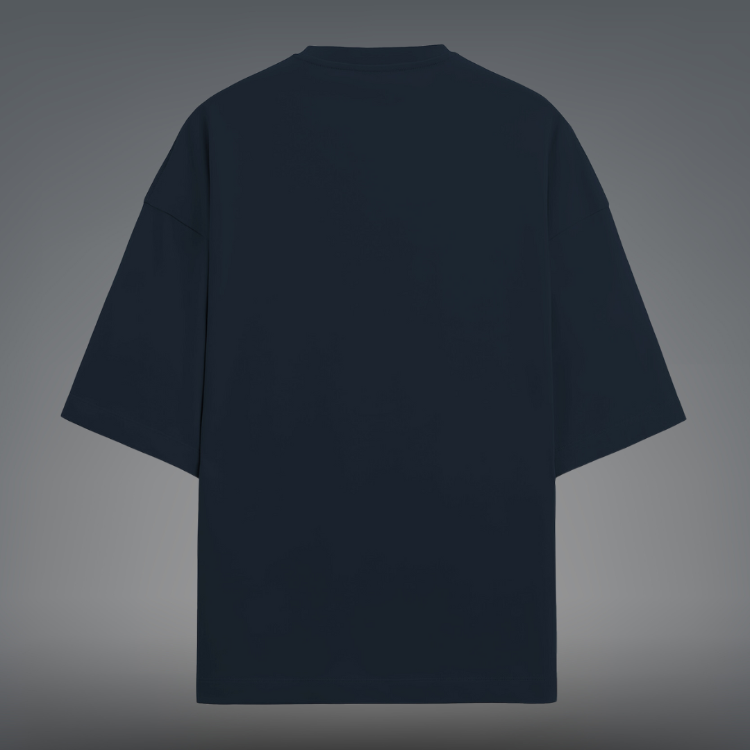 Full Speed Ahead – Minimalist Terry Oversized Speedometer T-Shirt for the Bold and Fast!