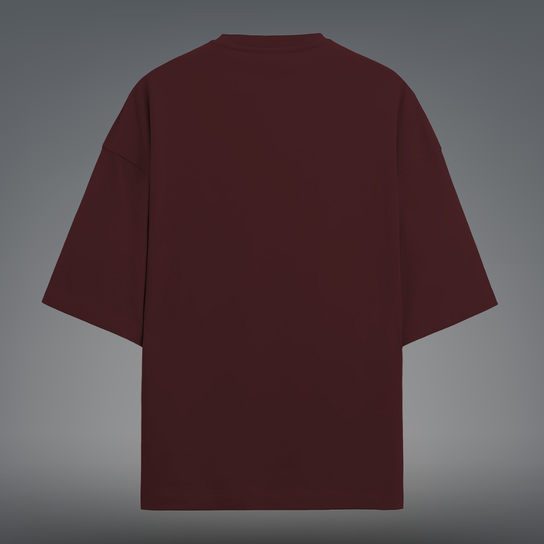 Full Speed Ahead – Minimalist Terry Oversized Speedometer T-Shirt for the Bold and Fast!