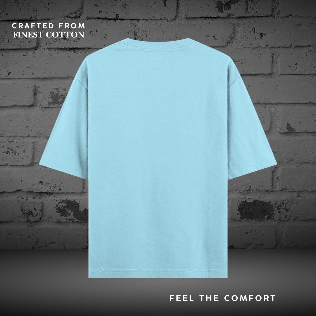Rhythm Waves Oversized Unisex Tee – Groove to the Beat!