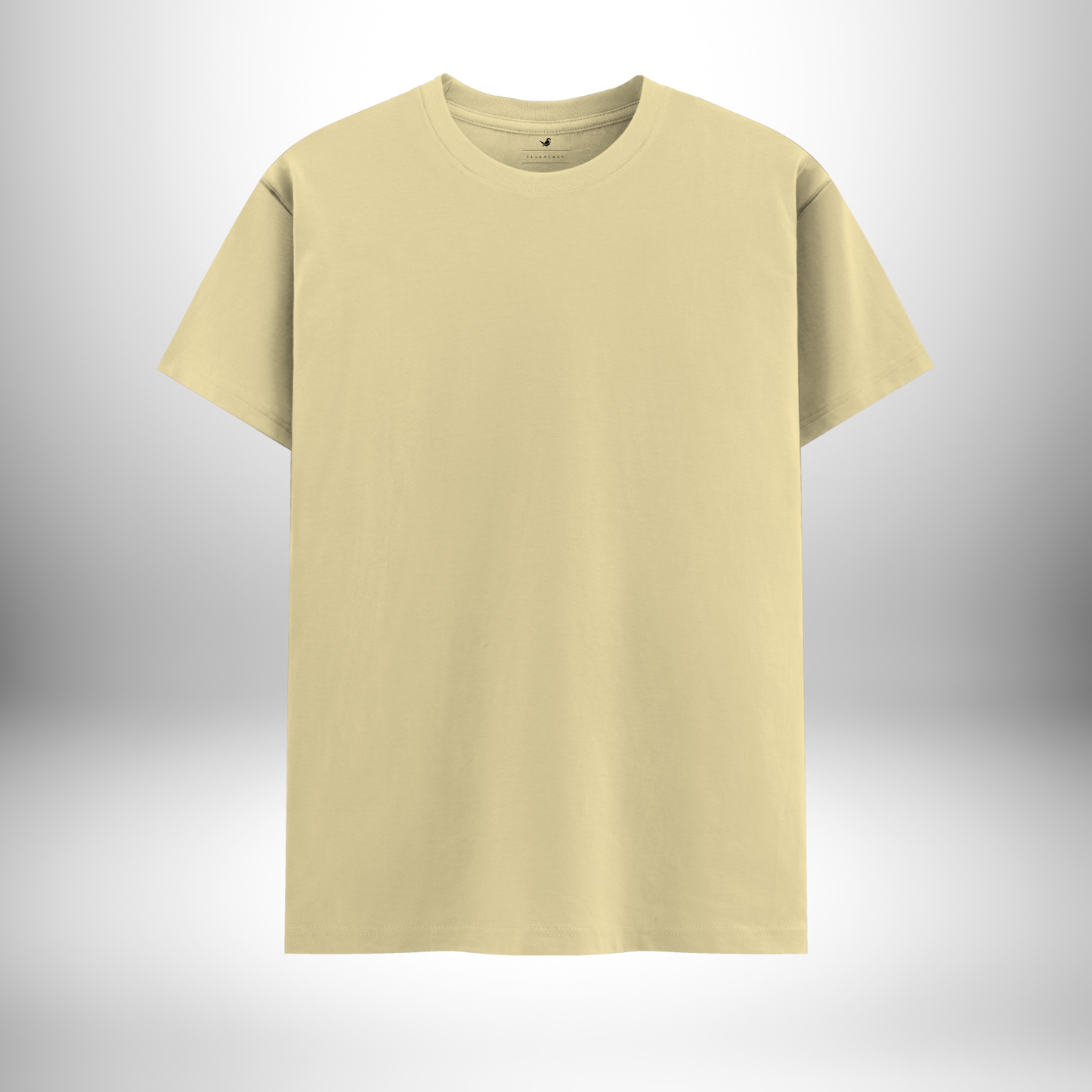 Beige Round Neck T-Shirt – Effortlessly Elegant, Comfortable, and Timelessly Stylish