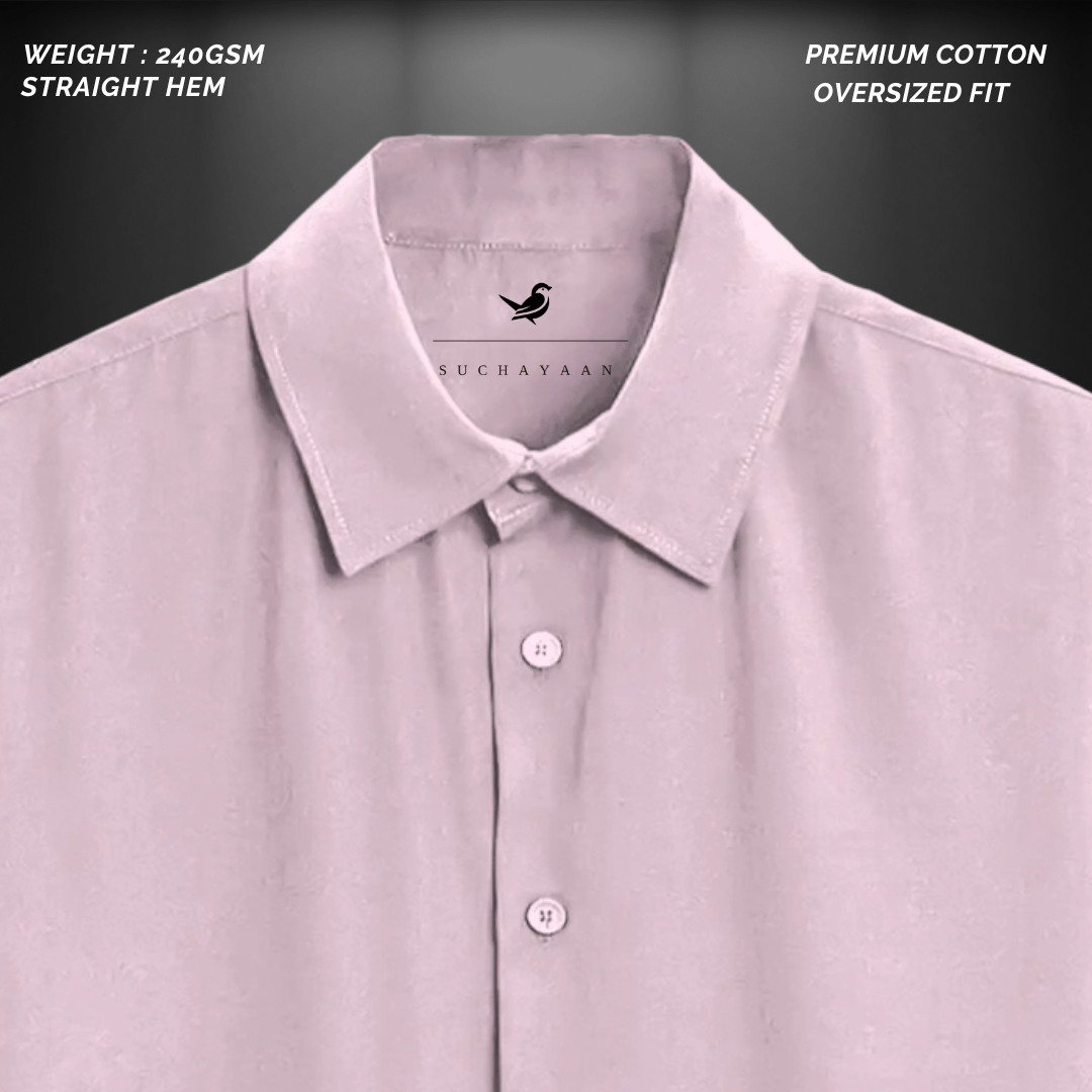 Unmatched Comfort: 240 GSM Oversized Shirt