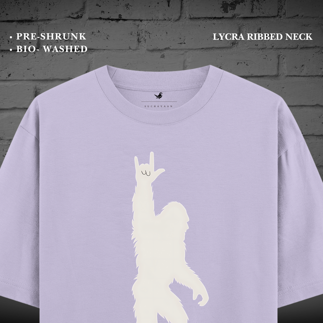 Guerrilla Rockstar Oversized Tee – Rebel in Style!