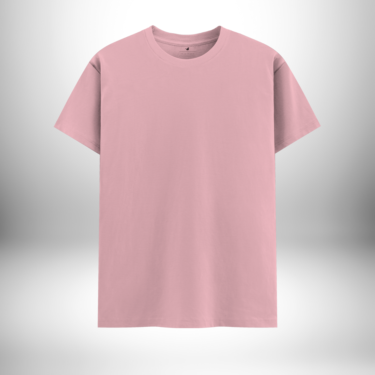 Baby Pink Round Neck T-Shirt – A Sweet Combination of Comfort, Style, and Playful Charm!