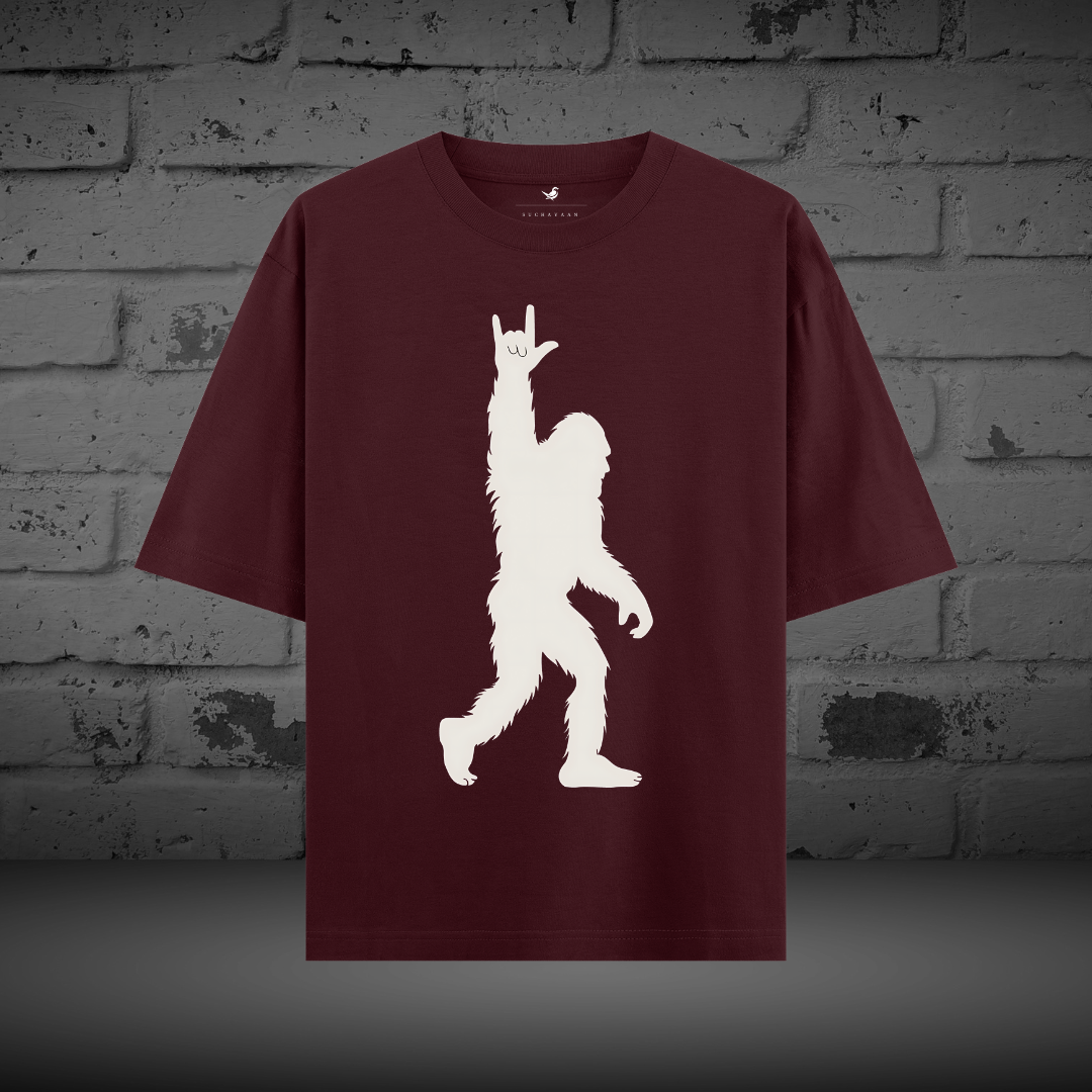 Guerrilla Rockstar Oversized Tee – Rebel in Style!
