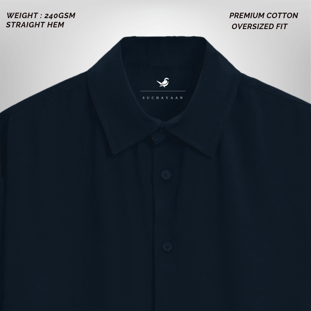 Unmatched Comfort: 240 GSM Oversized Shirt