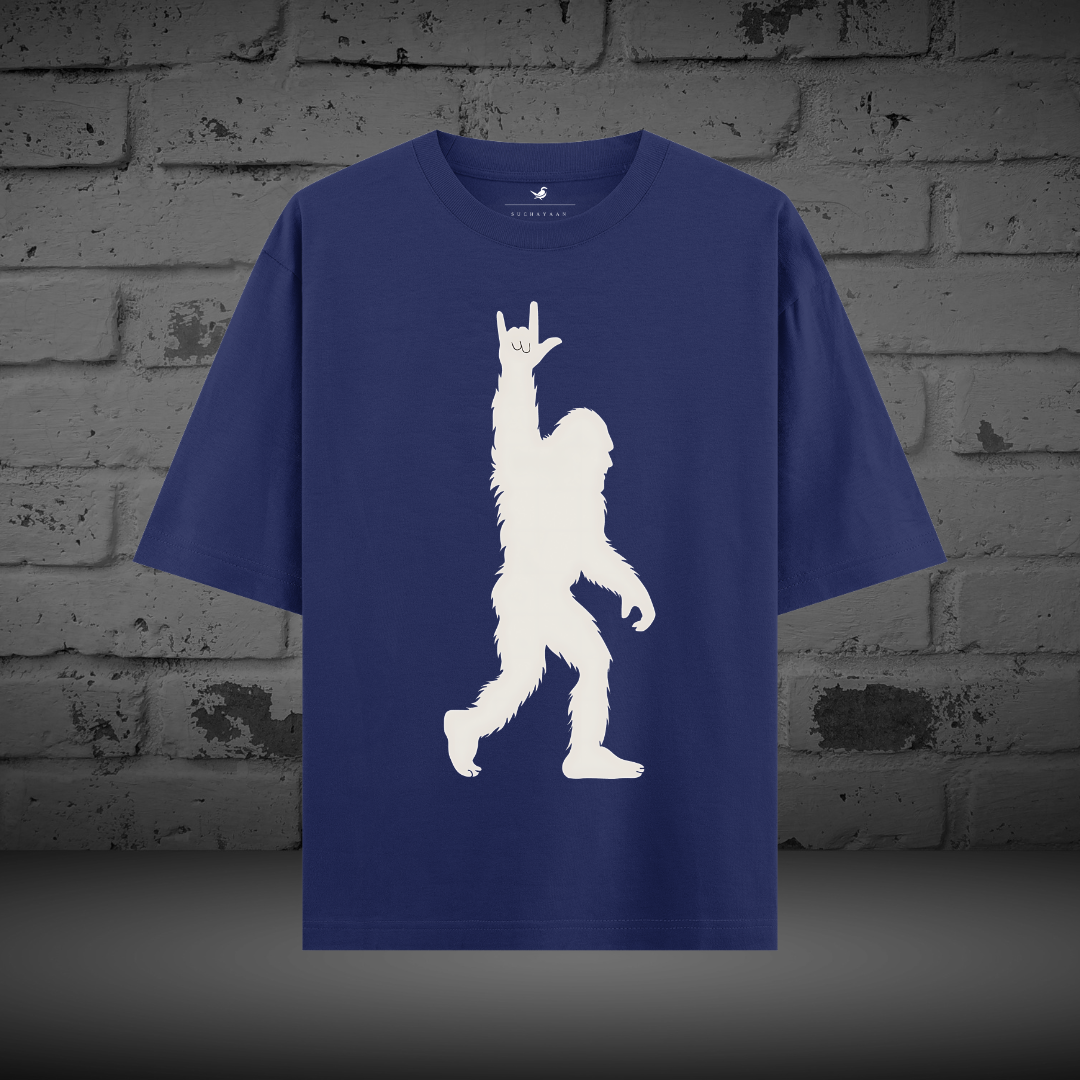 Guerrilla Rockstar Oversized Tee – Rebel in Style!