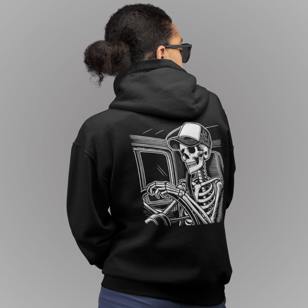 Skull Rider Apparel: Wear Your Inner Rebel - A Perfect Oversized Hoodie for this winter!