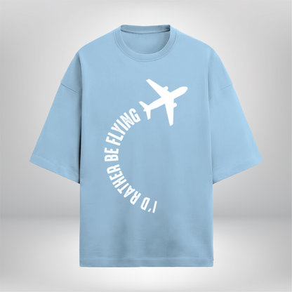 Skyward Soul: The Perfect Unisex Oversized Terry T-Shirt!