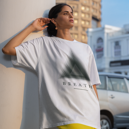 Breathe Easy, Be Free, Embrace Comfort– The Perfect Oversized Tee for Your Style!