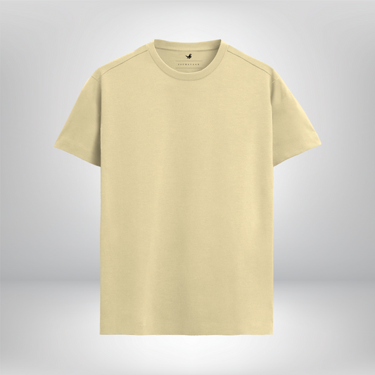 Luxorious & Premium - Beige Supima T-shirt!