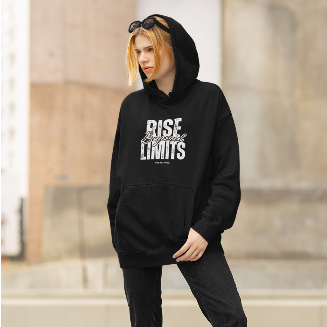 Earn. Escape. Empower – Rise Beyond Limits | Winter Sweatshirt Hoodie to Elevate Your Style and Confidence