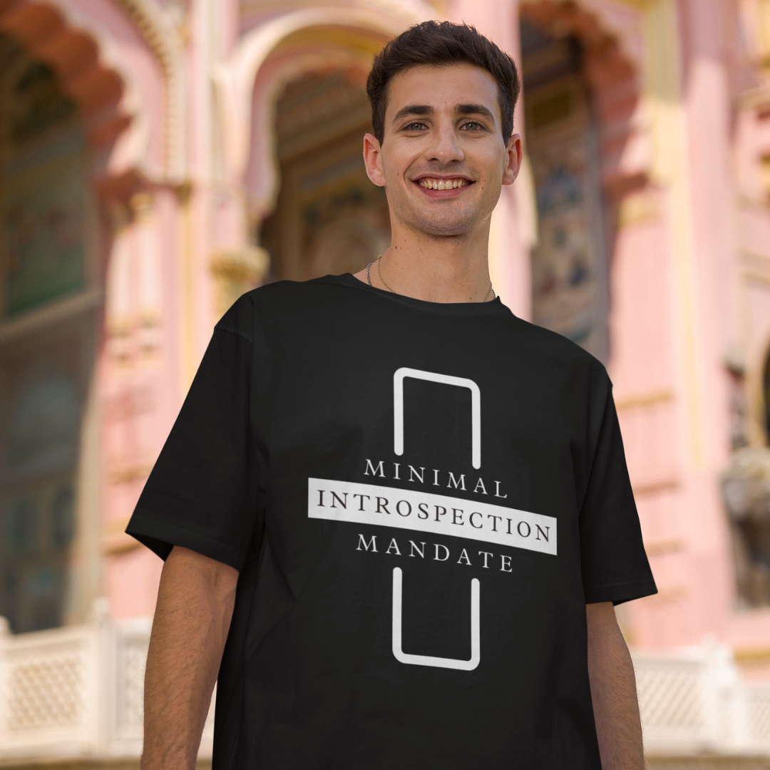 Introspection – A timeless statement of the boldness your attitude exudes. This classic unisex T-shirt is the perfect fit for the new, confident you!