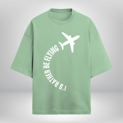 Skyward Soul: The Perfect Unisex Oversized Terry T-Shirt!