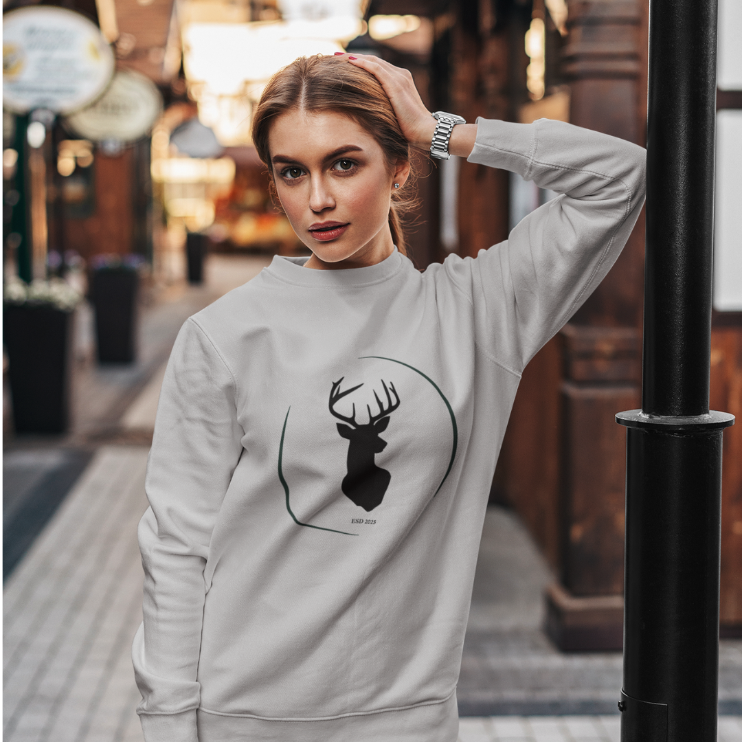 Oh Deer: Cute and Quirky - A perfect Unisex Sweatshirt for your Collection!