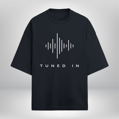 Tuned In – Our Exclusive Minimalist Unisex Terry Oversized T-Shirt, Perfectly Crafted for Every Season!