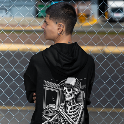 Skull Rider Apparel: Wear Your Inner Rebel - A Perfect Oversized Hoodie for this winter!