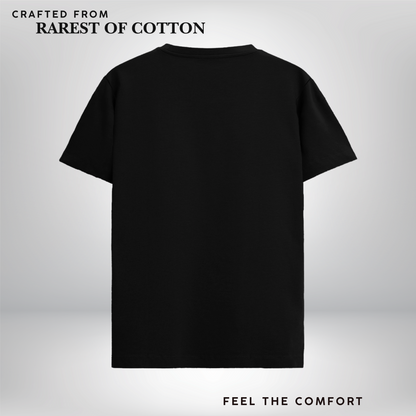 Classic Comfort: Black Supima T-Shirt
