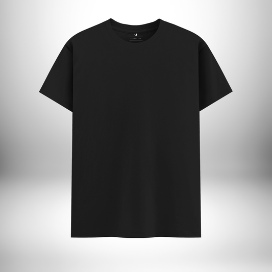 Essential Black Round Neck T-Shirt – The Perfect Blend of Comfort, Style, and Everyday Elegance!