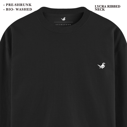 Pure Essence Full-Sleeve T-Shirt – A Timeless Staple for Effortless Style