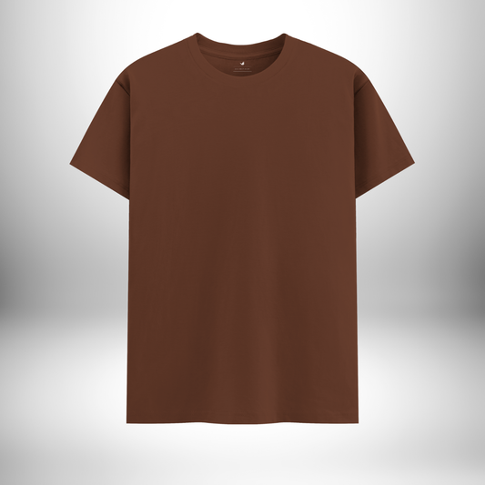 Copper Round Neck T-Shirt – A Gleaming Fusion of Sophistication, Style, and Everyday Comfort!