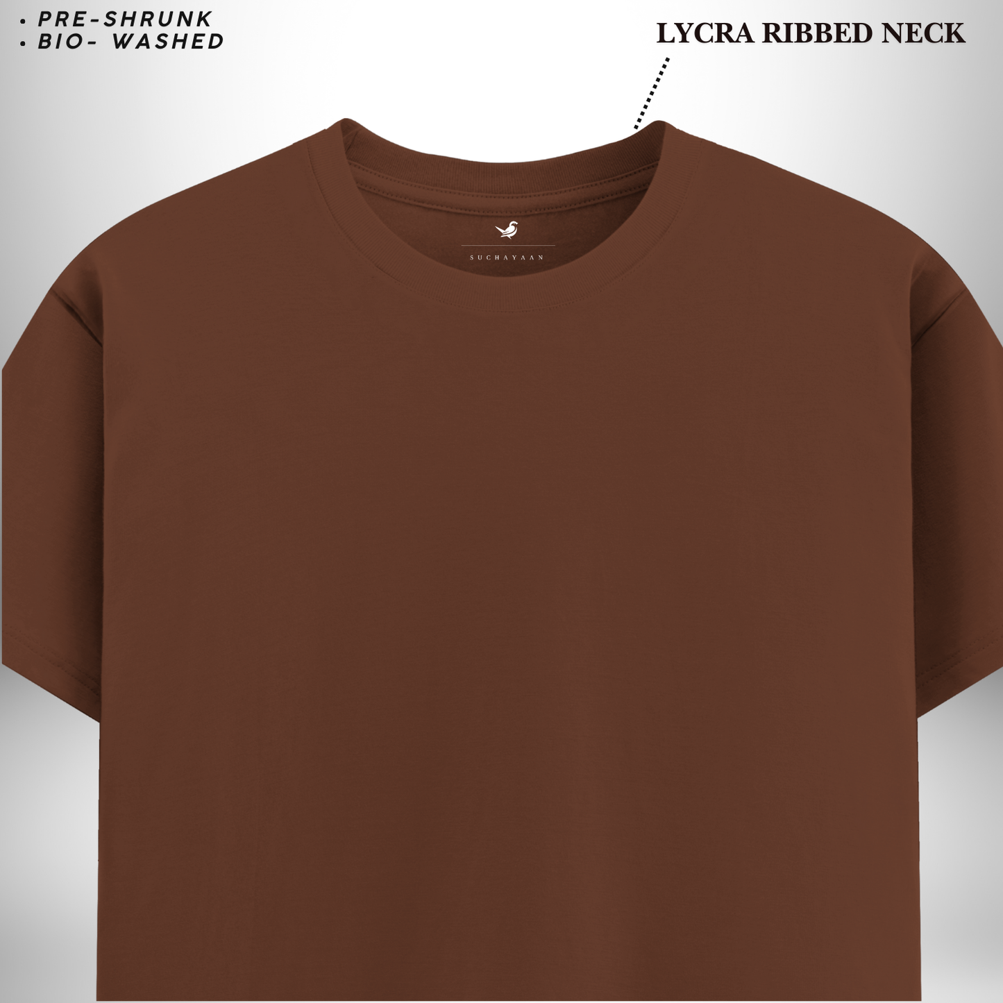 Copper Round Neck T-Shirt – A Gleaming Fusion of Sophistication, Style, and Everyday Comfort!