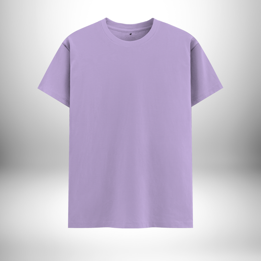 Lavender Round Neck T-Shirt – A Gentle Fusion of Softness, Comfort, and Casual Grace!