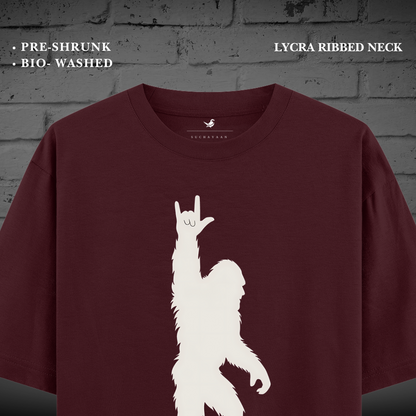 Guerrilla Rockstar Oversized Tee – Rebel in Style!