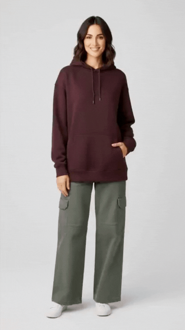 Essential Heavy Oversized Hoodie!