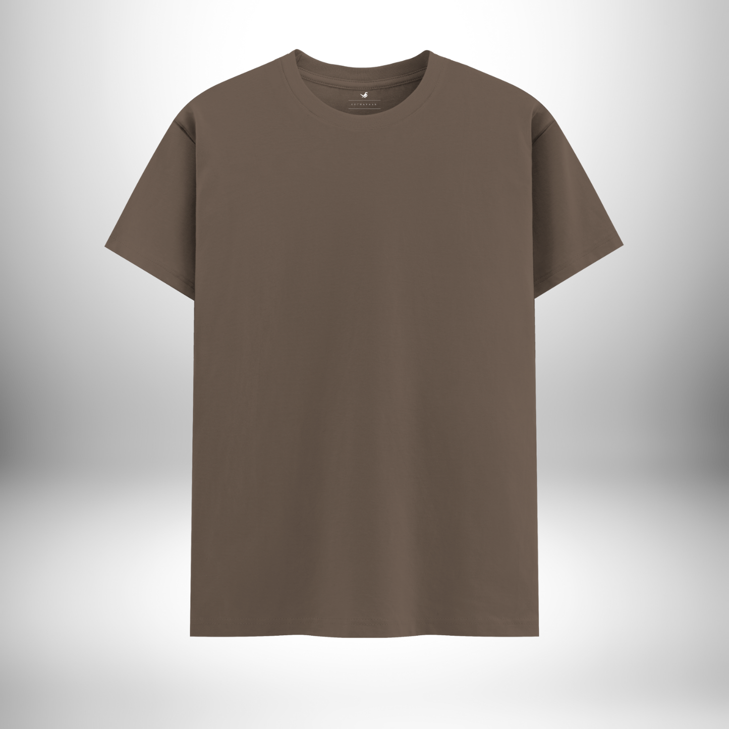 Mushroom Round Neck T-Shirt – Subtle, Stylish, and Perfectly Grounded in Comfort!