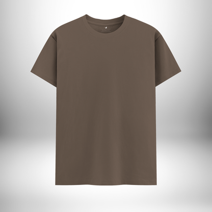 Mushroom Round Neck T-Shirt – Subtle, Stylish, and Perfectly Grounded in Comfort!