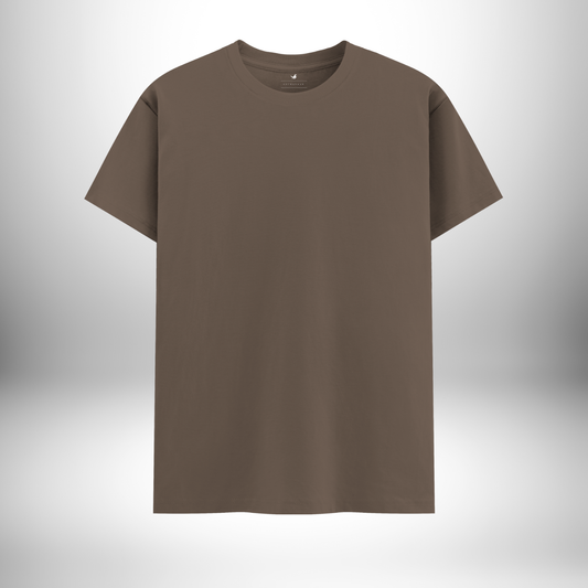Mushroom Round Neck T-Shirt – Subtle, Stylish, and Perfectly Grounded in Comfort!