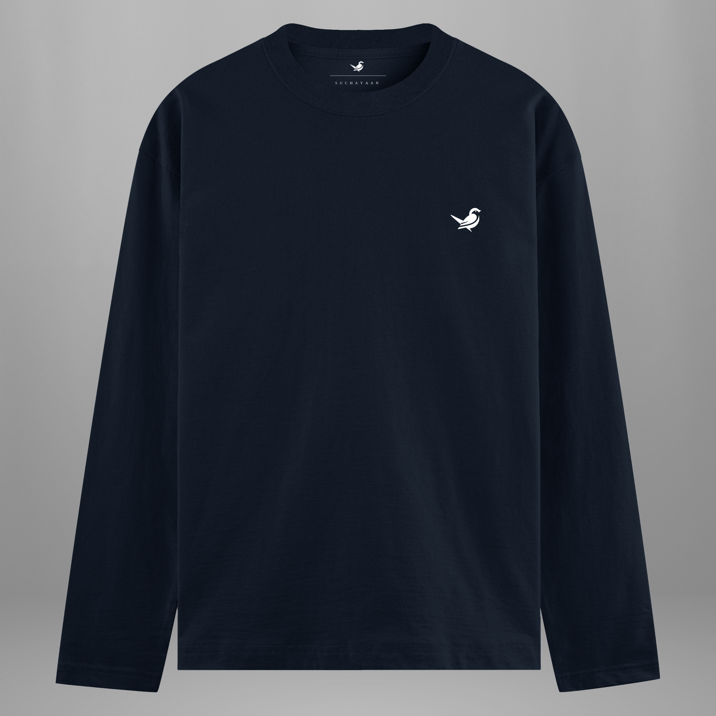 Pure Essence Full-Sleeve T-Shirt – A Timeless Staple for Effortless Style