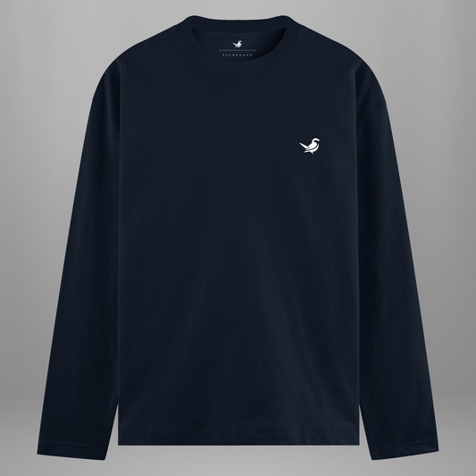 Regal Charm Full-Sleeve T-Shirt – A Sophisticated Pick for Modern Men