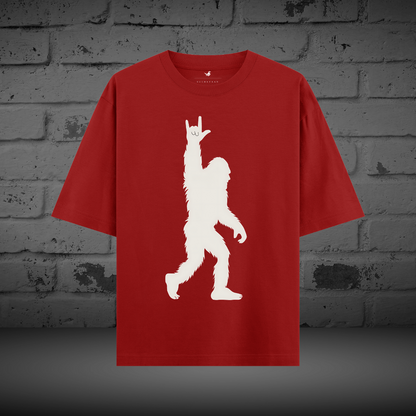 Guerrilla Rockstar Oversized Tee – Rebel in Style!