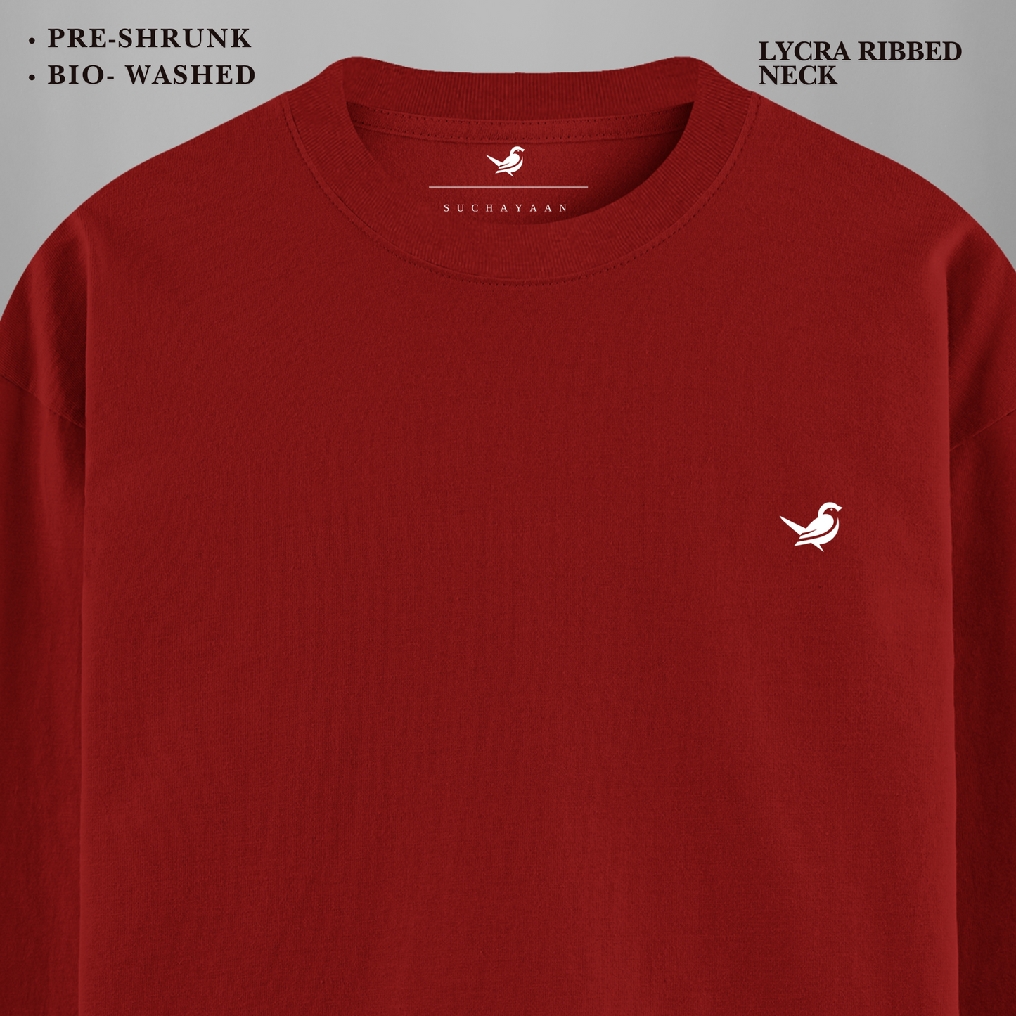 Pure Essence Full-Sleeve T-Shirt – A Timeless Staple for Effortless Style