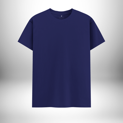 Iconic Royal Blue Round Neck T-Shirt – The Perfect Blend of Comfort, Style, and Everyday Elegance!