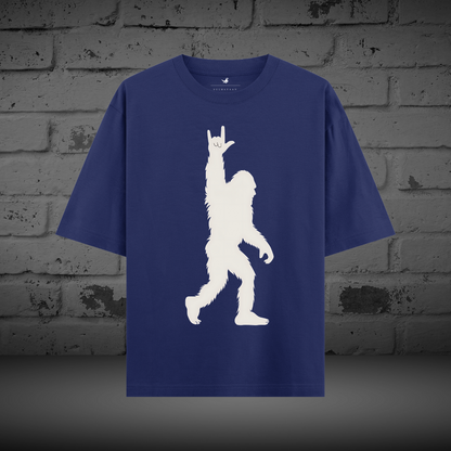 Guerrilla Rockstar Oversized Tee – Rebel in Style!