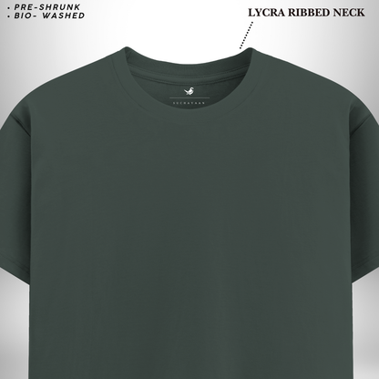 Steel Grey Round Neck T-Shirt – A Modern Fusion of Comfort, Style, and Subtle Sophistication!